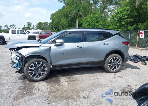 2025 Chevrolet Blazer Fwd Rs from USA, damaged, VIN 3GNKBERS6SS121669